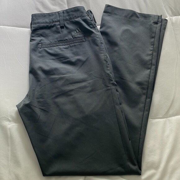 adidas Other - Adidas Golf • Gray Water-Repellent 4-Way Stretch Tapered Pants Size 30x32
